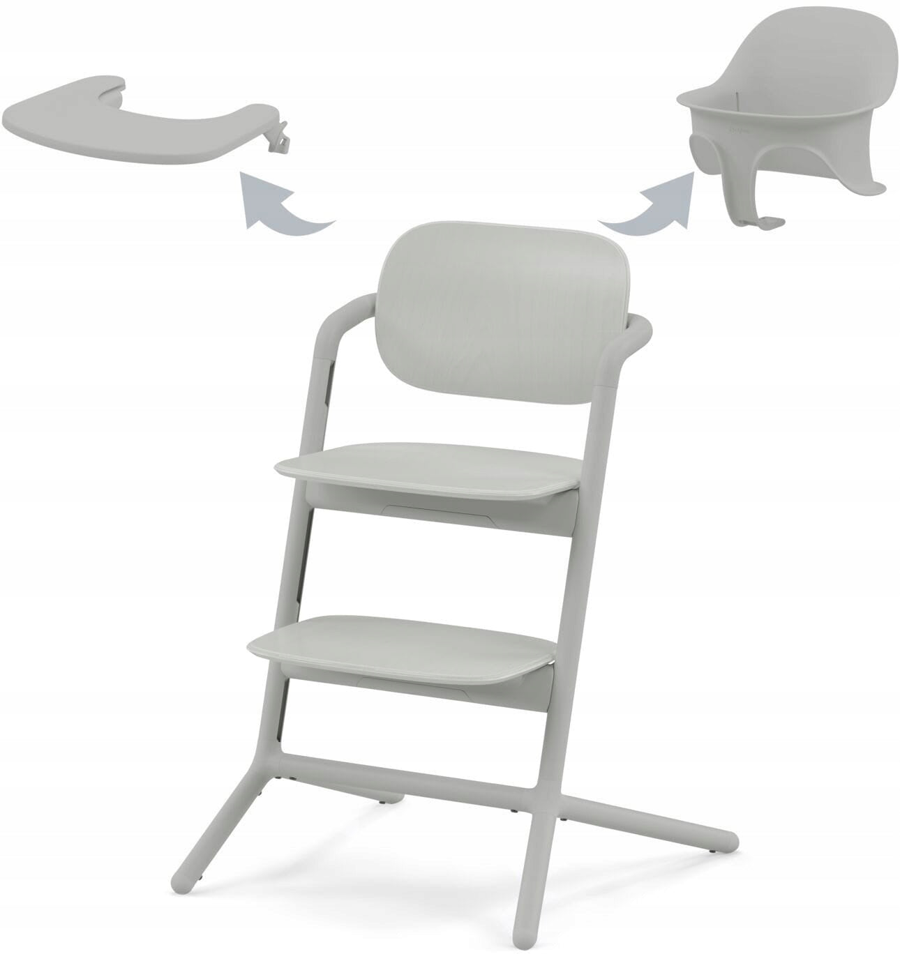 Cybex Lemo 2 Baby Feeding Chair Set 3in1| Suede Grey