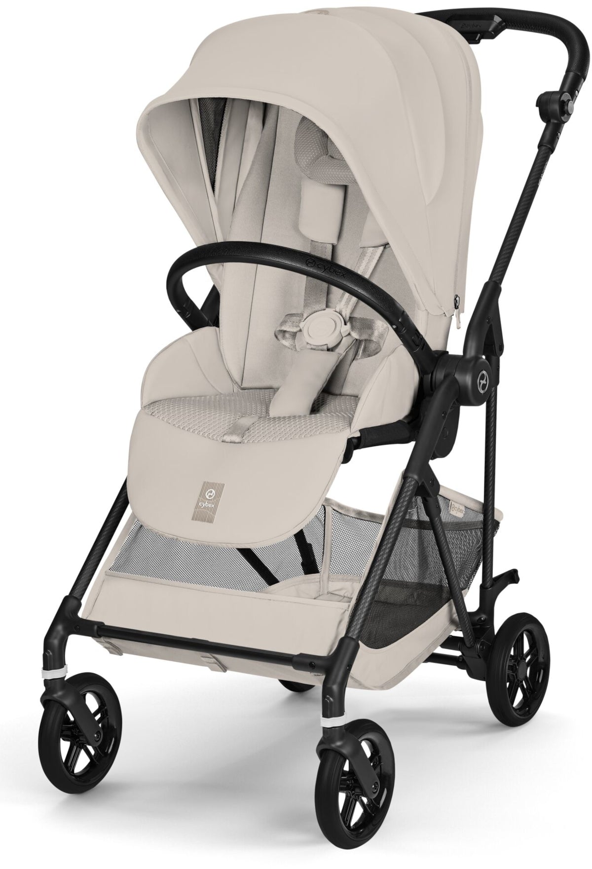 Cybex Melio Carbon Lightweight Stroller Baby Stroller Dune Grey
