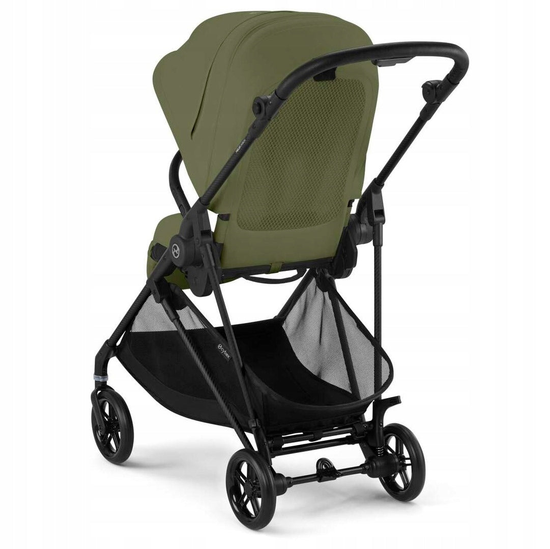 Cybex Melio Carbon Stroller Lightweight Seat Front Rear / Moss Green Manufacturer code 525000445