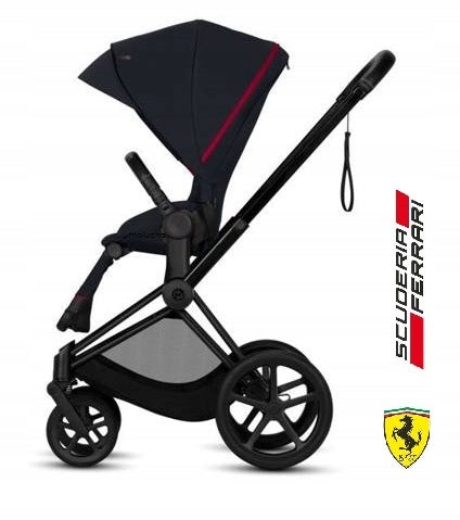 Cybex Priam 2.0 Seat Pack – Ferrari seat upholstery in Victory Black EAN (GTIN) 4058511610474