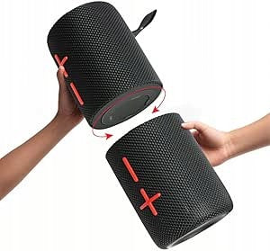 Cyboris 2in1 Portable Bluetooth Speaker Waterproof Wireless 40W Bass