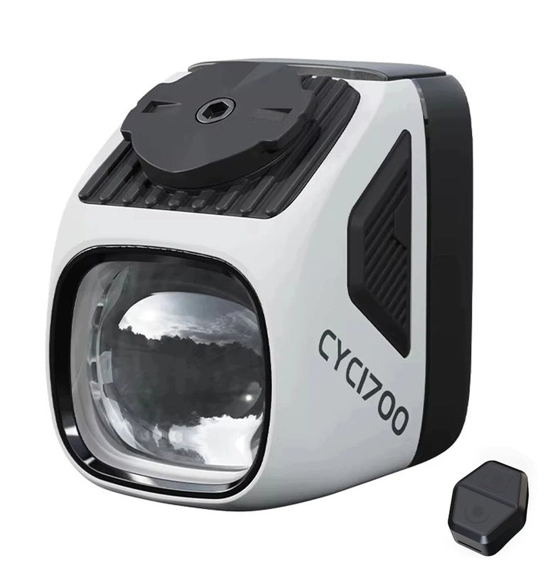 Cyclami Front Bike Light 1700 Lumens with Remote Control 4000mAh