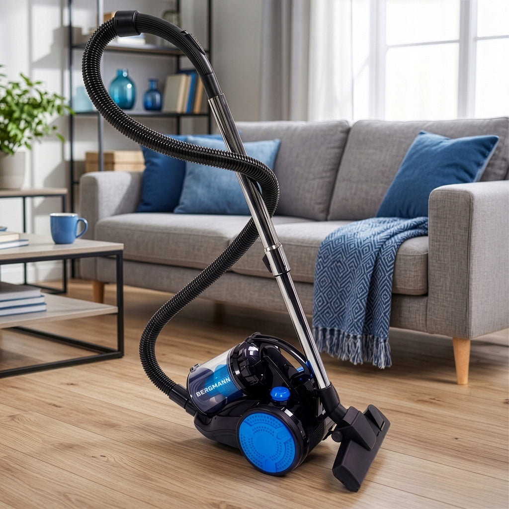 Cyclone Bagless Vacuum Cleaner BERGMANN 3500 W 2L HEPA Filter Adjustable Manufacturer code MTP008177