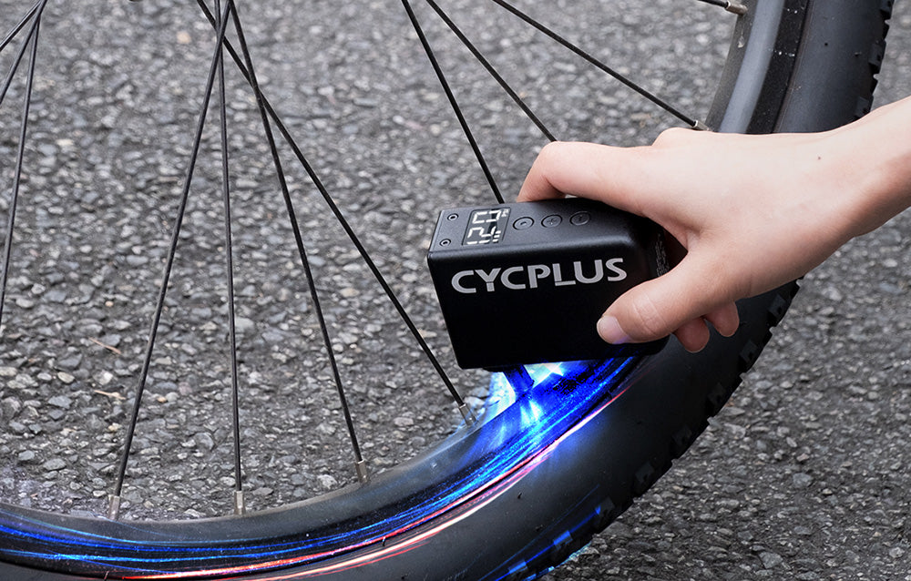 Cycplus AS2 Pro Max Mini Electric Pump 120 PSI LED USB-C Bike 600 mAh Manufacturer code CYP744796