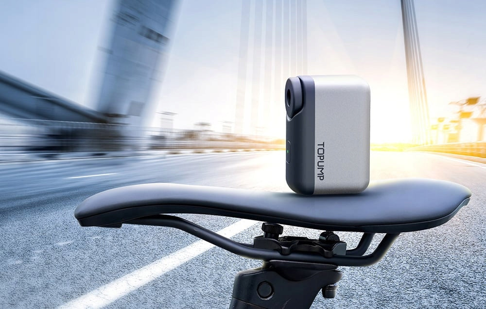 Cycplus AS200 TB2 Topump Mini Electric Bicycle Pump 120 PSI USB-C Model Pocket SE
