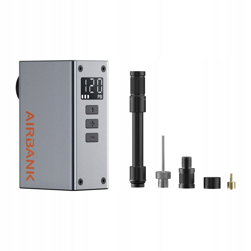 Cycplus AS220 PRO Pocket 2 Pro Airbank Mini Bicycle Pump 120 PSI USB-C