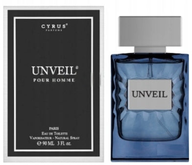 Cyrus Parfums UNVEIL Pour Homme 90ml eau de toilette for men