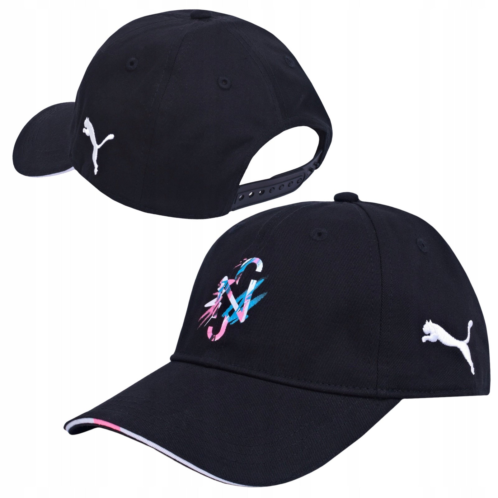 Herren und Damen Puma Neymar Jr Baseball Cap 023863-01, Schwarz 