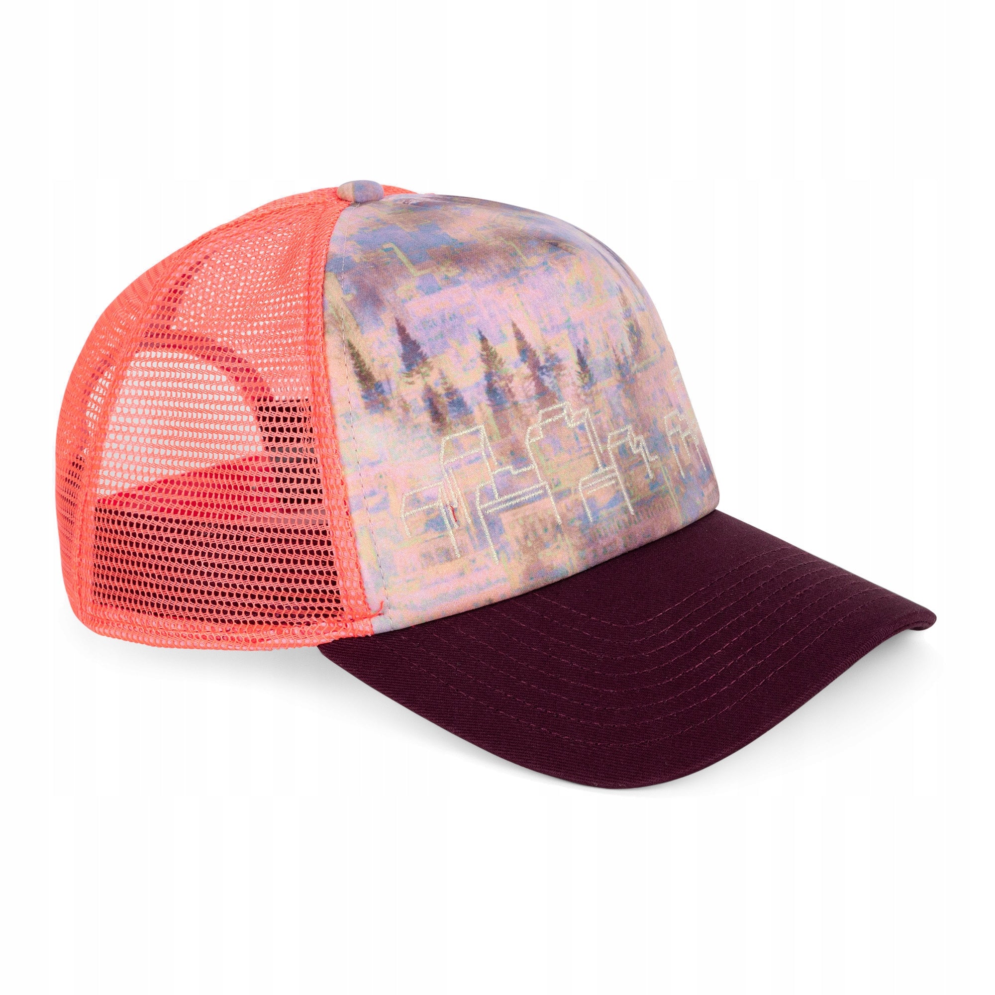 Buff Trucker Cap mit Schnabel 