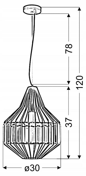 Candellux-Lampe Alvaro 1 