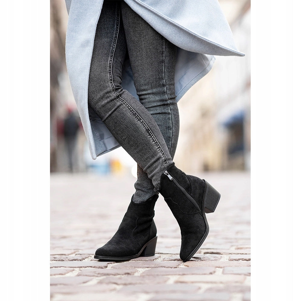 Stiefel für Damen S. Barski, schwarz 