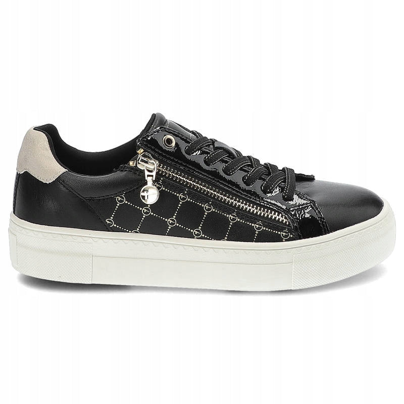 Tamaris Damen-Freizeitschuhe, Schwarz 