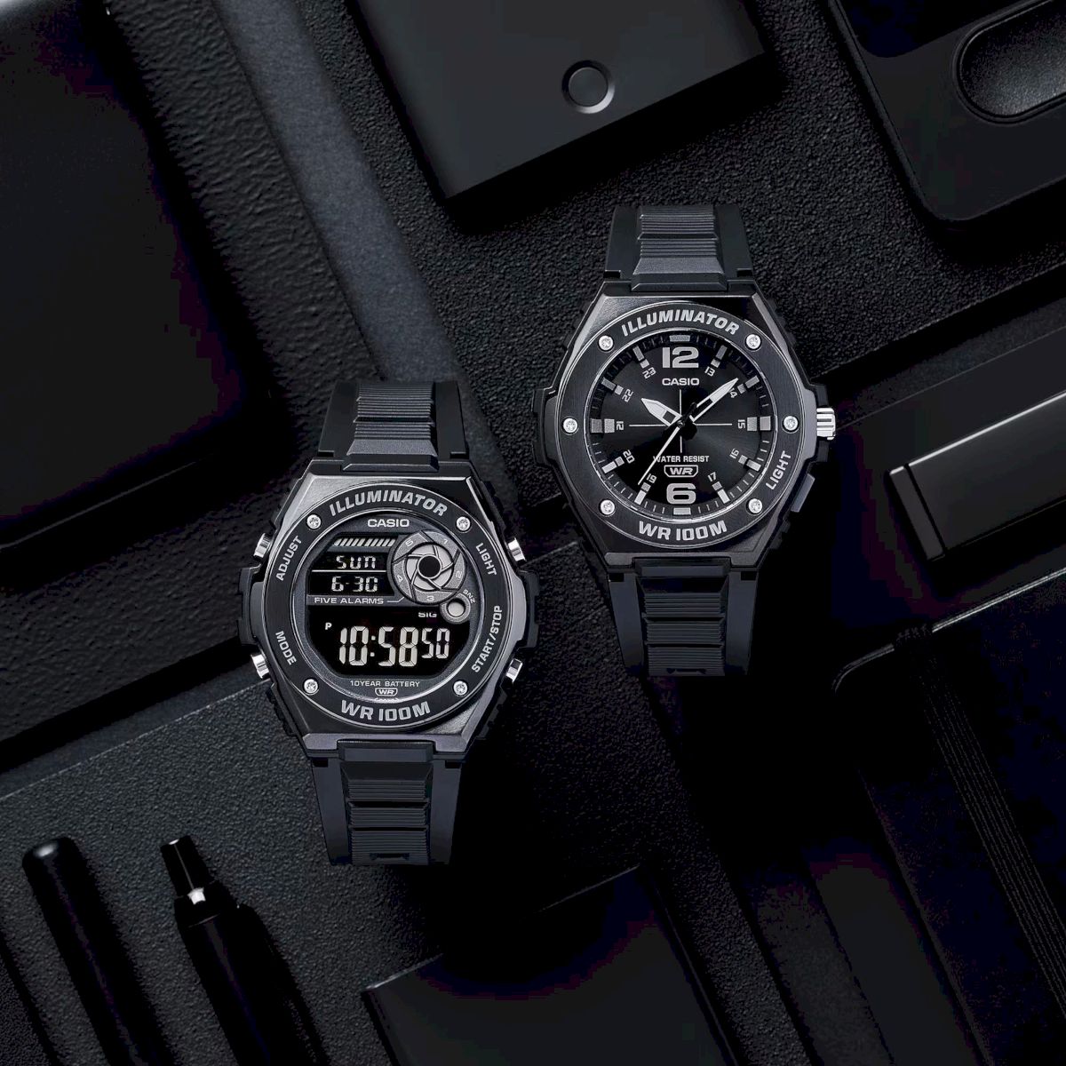 Damenuhr Casio MWA-100HB-1AVEF 