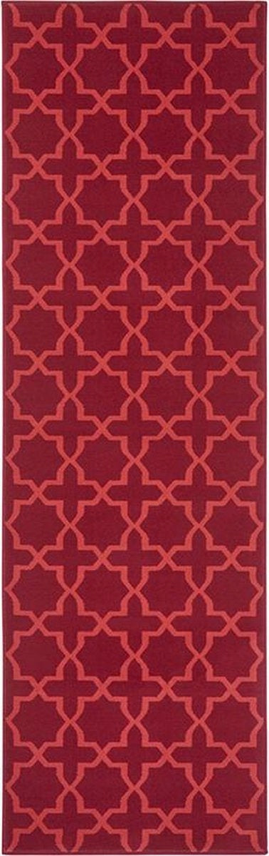 Hanse Home Teppich Glam Red, 80x450 cm 
