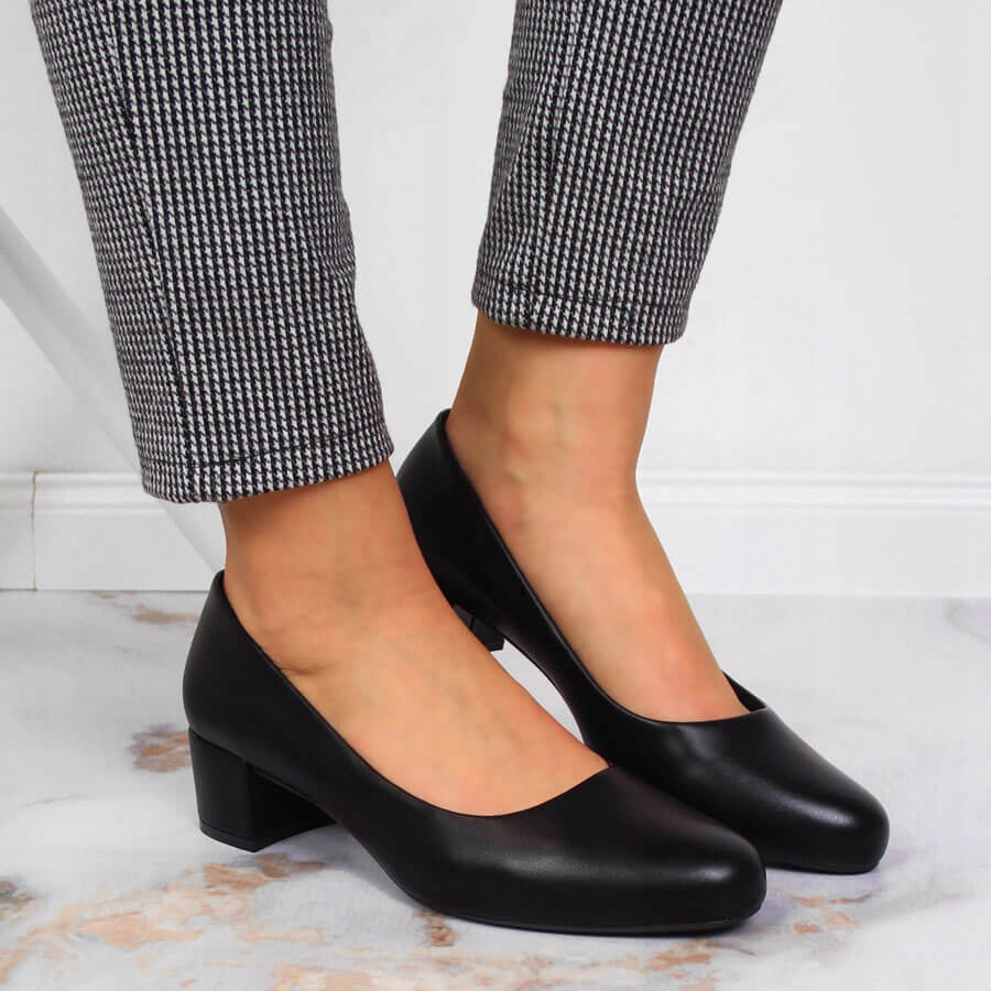 Hochhackige Schuhe für Damen Sergio Leone SK354A, schwarz 