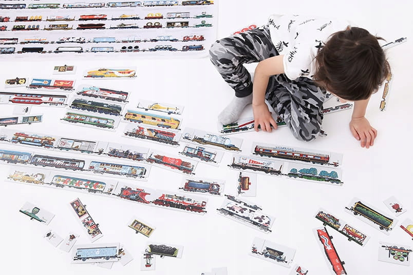 Puzzle-Zug CzuCzu, Teil 108. 