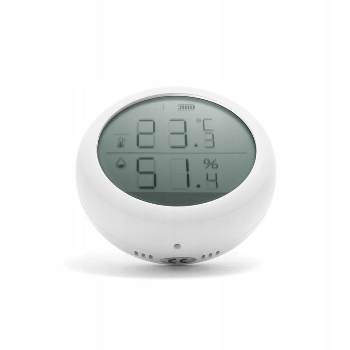 ZigBee Temperatur- und Feuchtigkeitssensor LCD TH2 Tuya Smart Life 