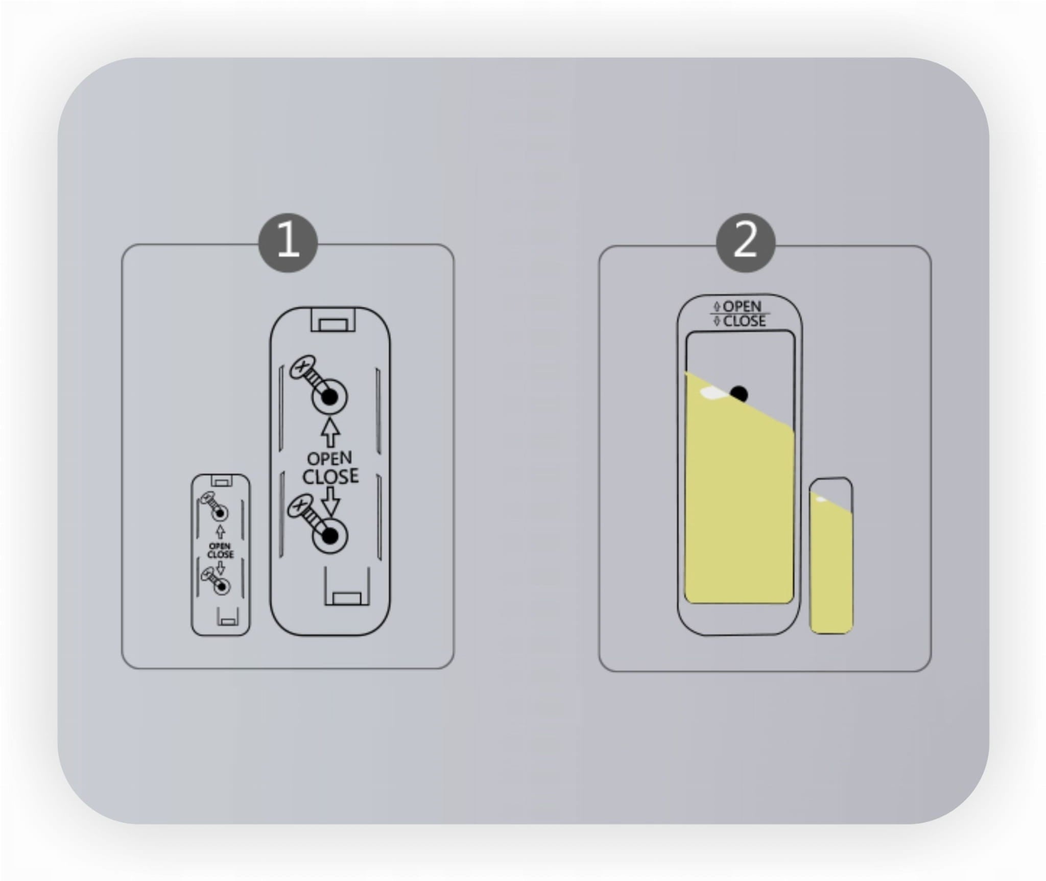 Fenstersensor Tuya Mini 