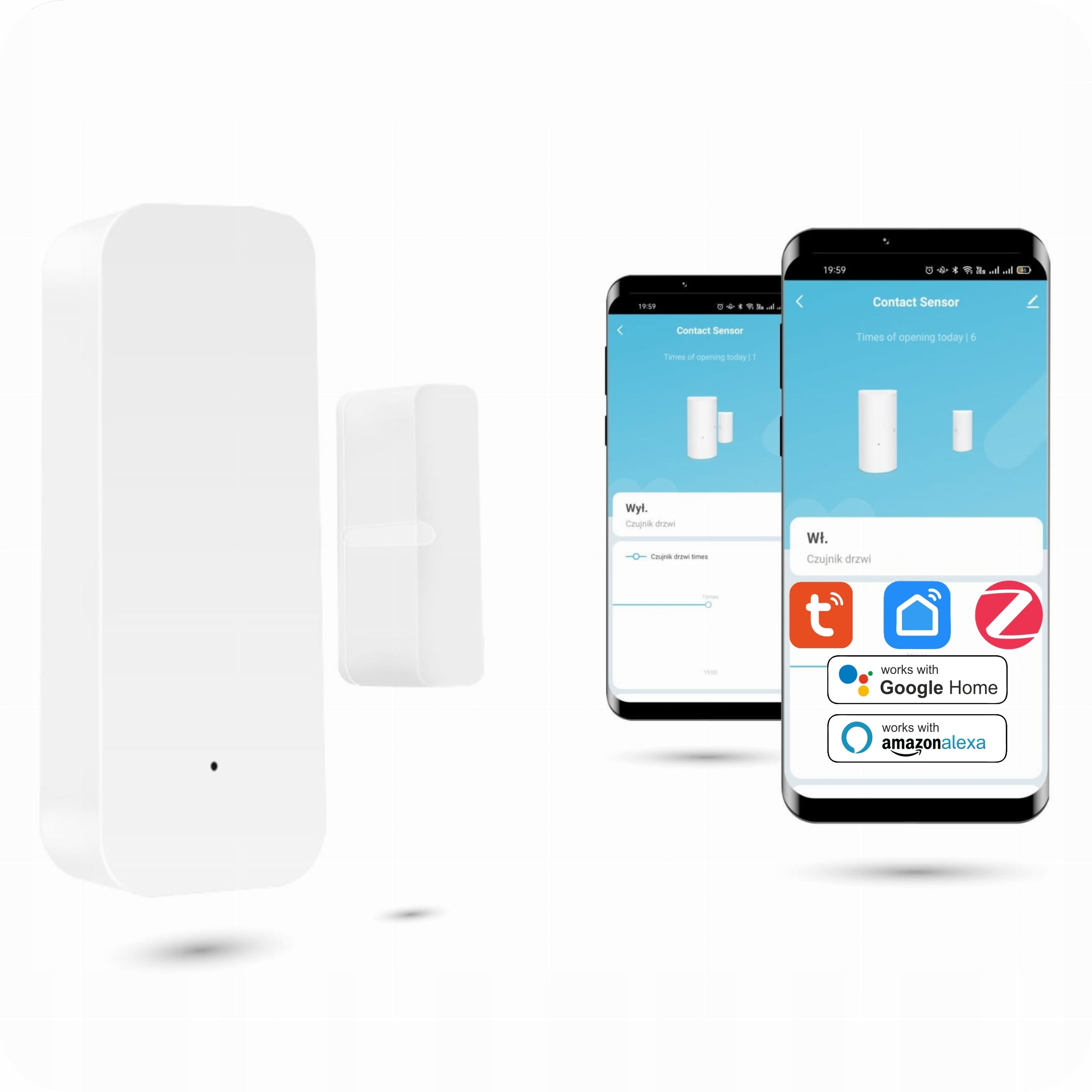 Türöffnungssensor Tuya Zigbee 