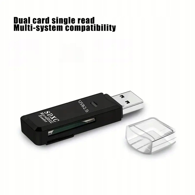 Czytnik kart pamięci USB micro SD SDHC MMC DV T-Flash do laptopa Manufacturer code 0000070302