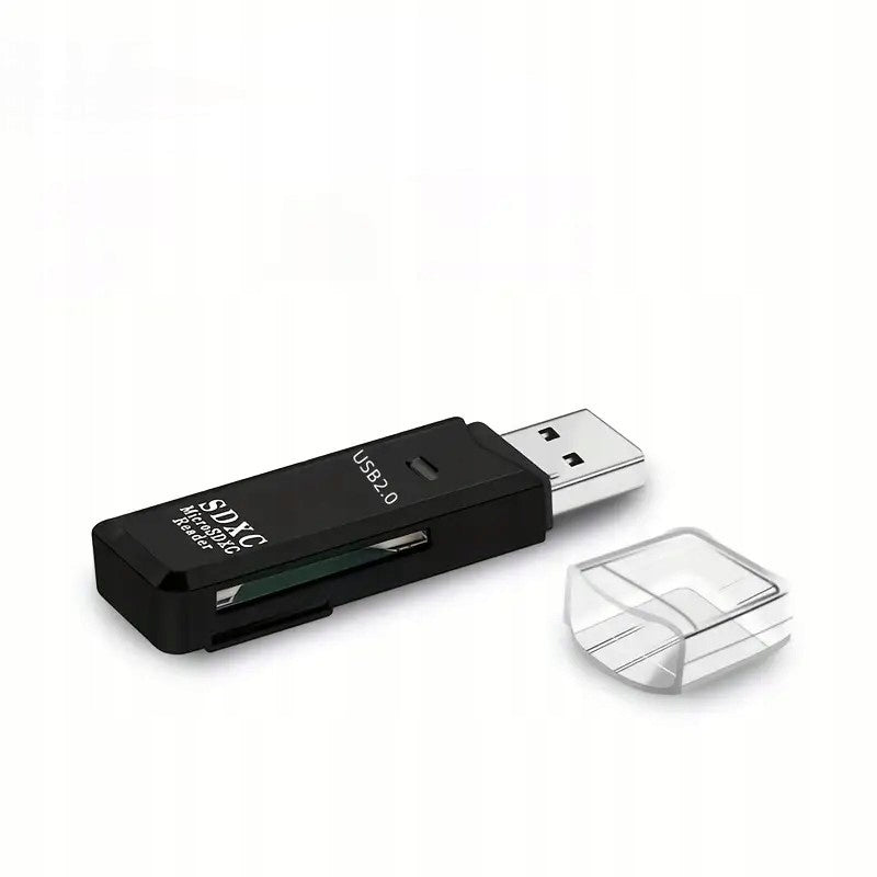 Czytnik kart pamięci USB micro SD SDHC MMC DV T-Flash do laptopa