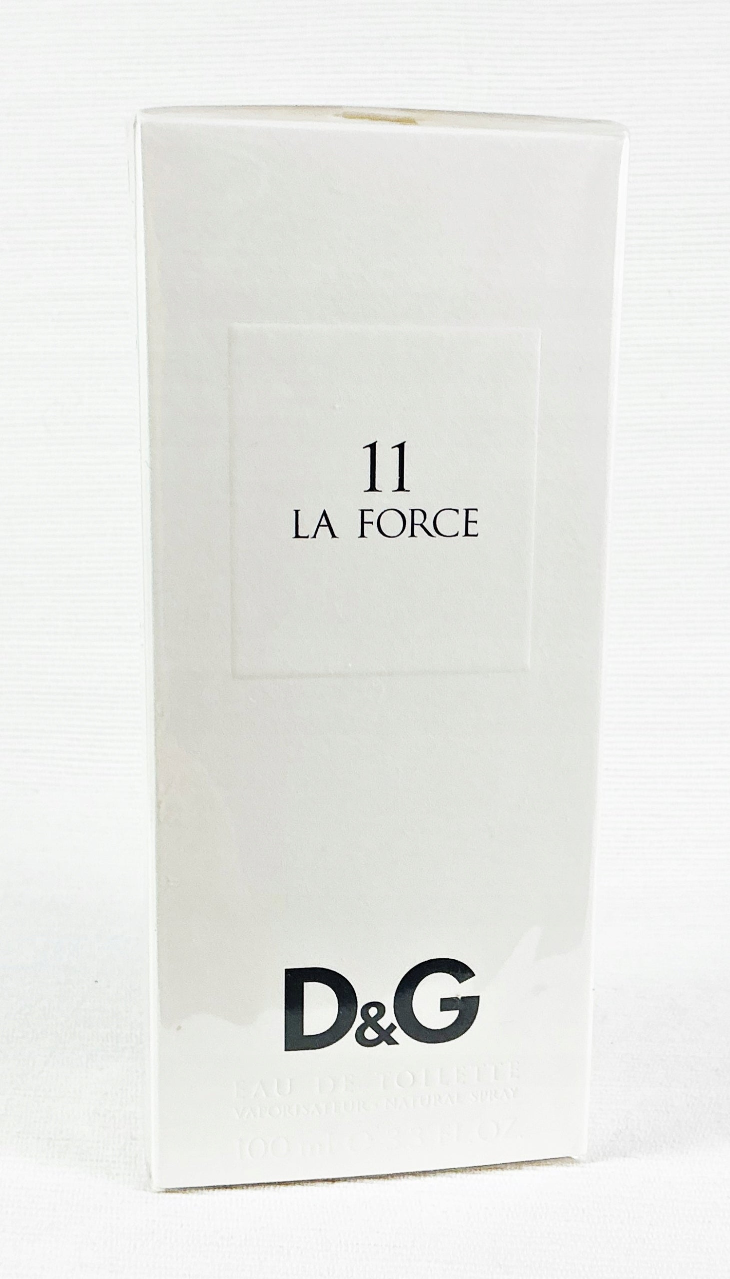 D&G DOLCE & GABBANA 11 LA FORCE 100ML EAU DE TOILETTE UNIQUE Packaging status original