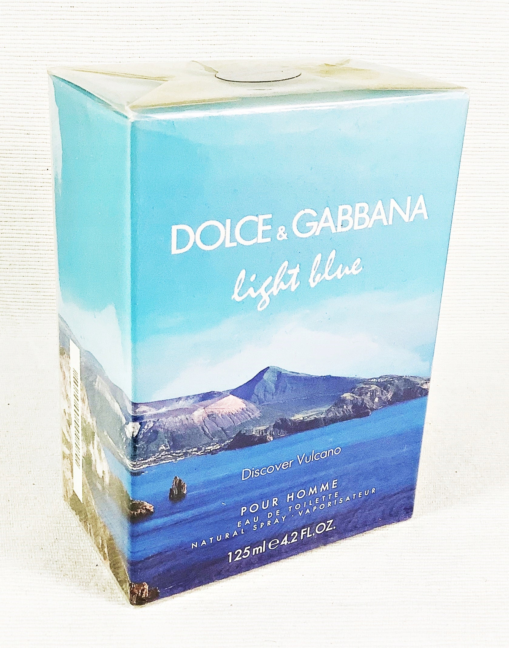 D&G DOLCE & GABBANA LIGHT BLUE DISCOVER VULCANO 125 ML EAU DE TOILETTE - RARE Brand Dolce & Gabbana