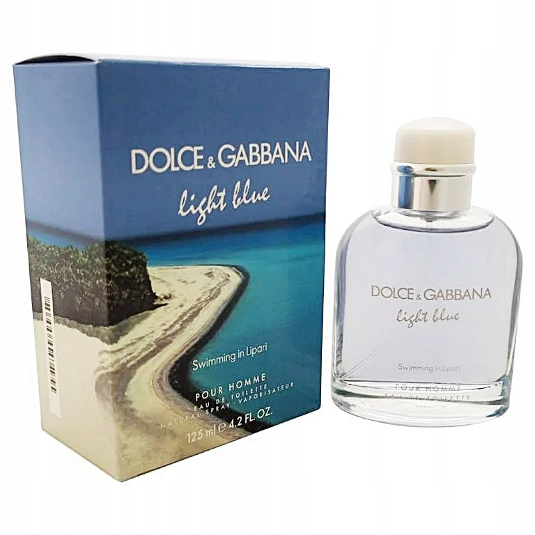 D&G DOLCE GABBANA LIGHT BLUE SWIMMING IN LIPARI 125ML EAU DE TOILETTE UNIKA