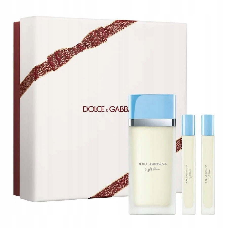 D&G Light Blue set: EDT 100 ml + 2x10 ml
