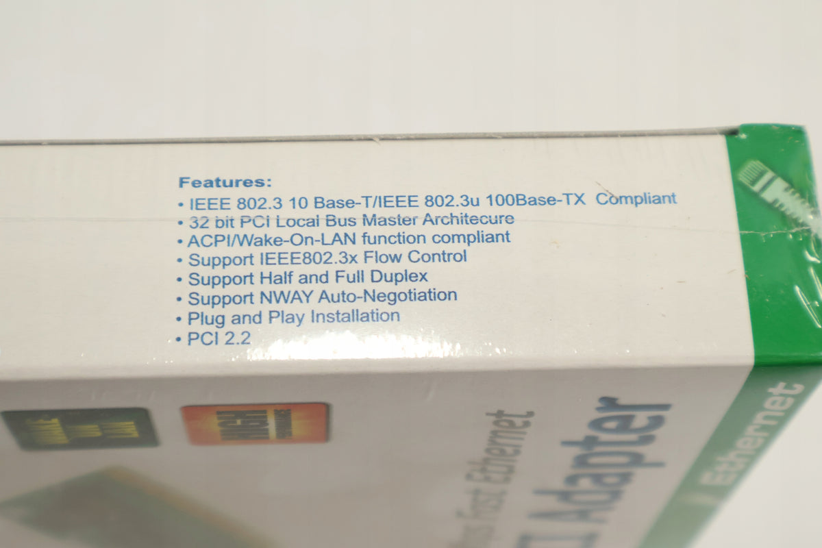 D-LINK DFE-550TX 10/100 MBps PCI Adapter Manufacturer code DFE-528TX