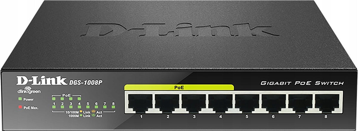 D-Link DGS-1008P Switch