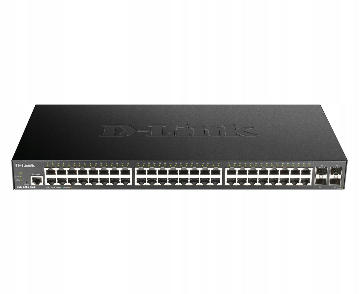 D-Link DGS-1250-52X 48x Gigabit 4x SFP+ Switch
