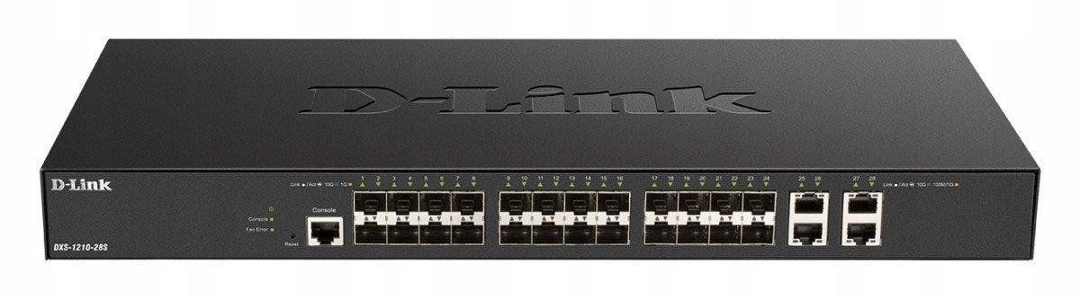 D-Link Smart Switch DXS-1210-28S 24xSFP+ 4x10GE Ports