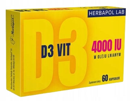 D3 Vit 4000 Herbapol Lab 60 capsules