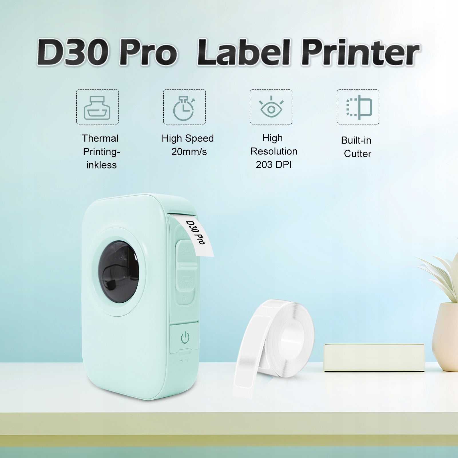 D30 Pro Label Printer Pocket Smartphone Label BT Wireless L5 Printing technology other