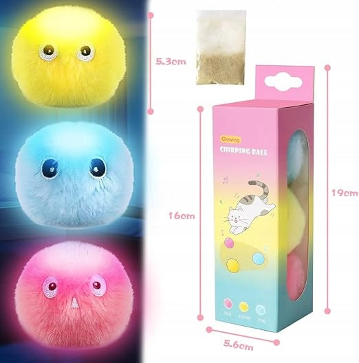 DA30 PETGRAVITY Chirping Ball Interactive Cat Toy Kind interactive toys