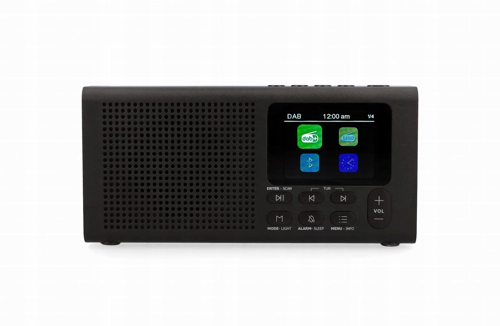 DAB/FM OPTICUM Bluetooh 5.3 Battery Operated Kitchen Radio Portable Color black
