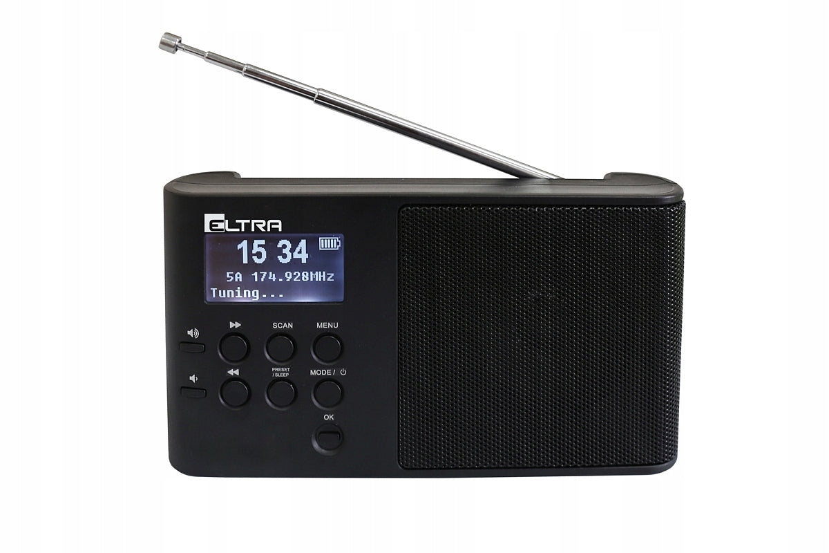 DAB+ FM RDS AUX Portable Battery Radio Eltra Hive