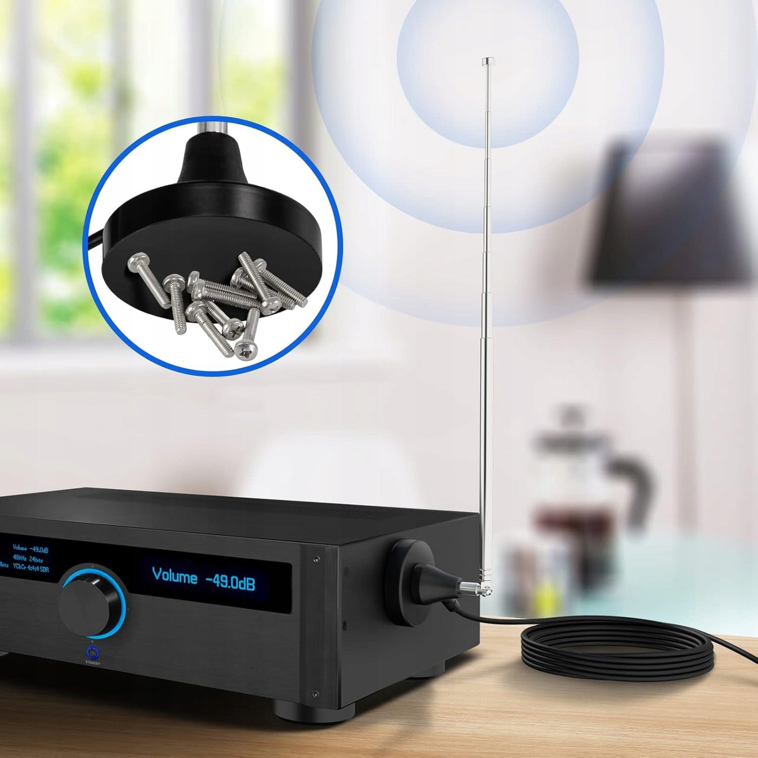 DAB RADIO ANTENNA FOR HIFI SYSTEM INSIDE, INDOOR RADIO ANTENNA Brand no brand