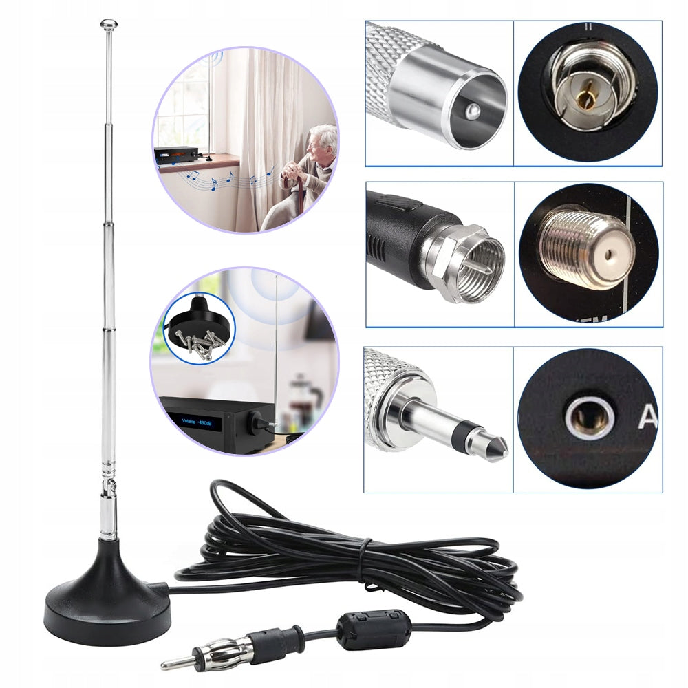 DAB RADIO ANTENNA FOR HIFI SYSTEM INSIDE, INDOOR RADIO ANTENNA