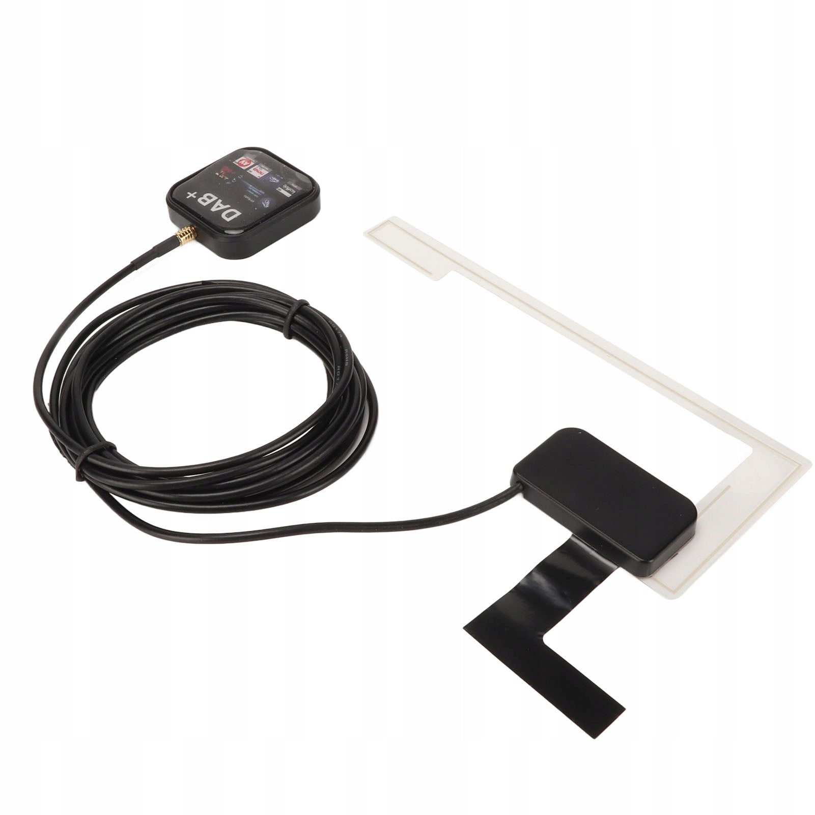 DAB+ Radio Receiver Powered by USB Batteries included no