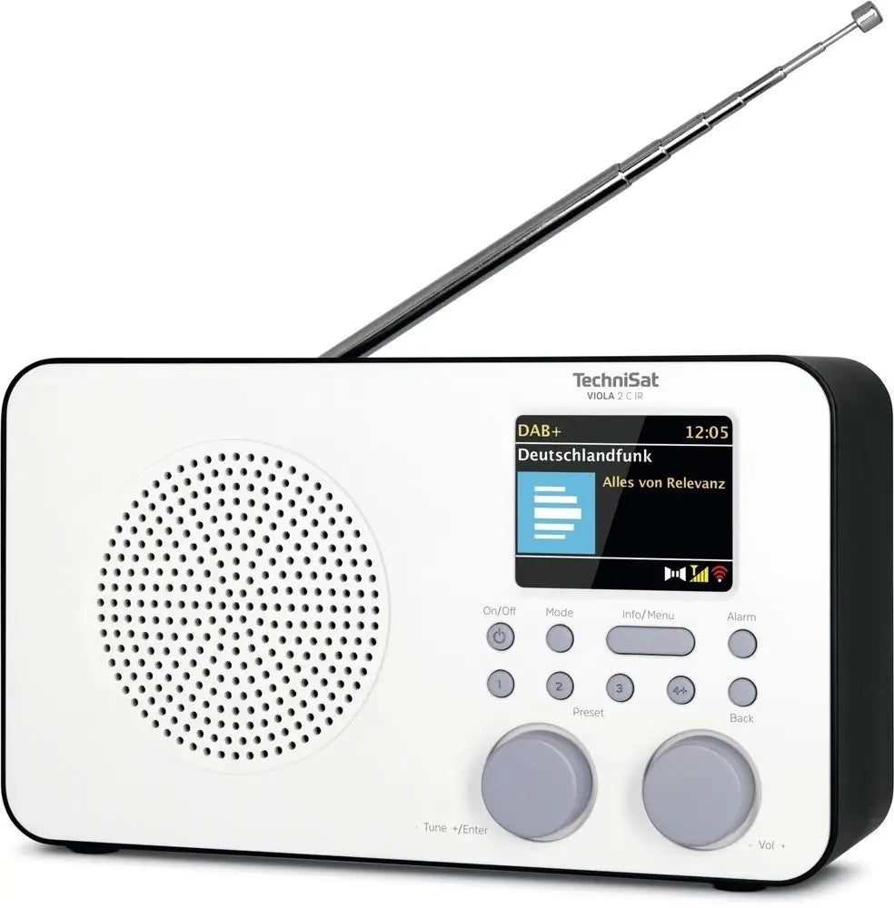 DAB+ network-battery radio, FM, Internet Wi-Fi TechniSat Viola 2 C IR