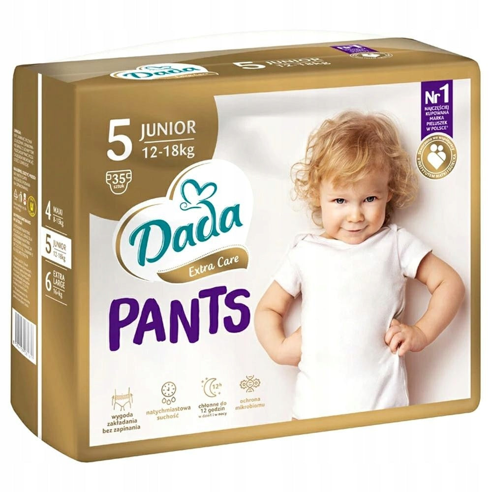 DADA PANTS 5 diapers DADA EXTRA CARE diapers 105pcs EAN (GTIN) 8594159081611
