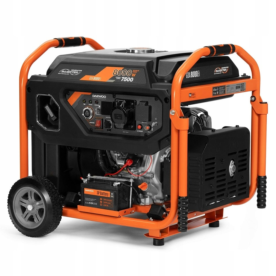 DAEWOO GENERATOR INVERTER ATS 8kW 13KM 1x16A 1x32A Manufacturer code GDA 8000Ei