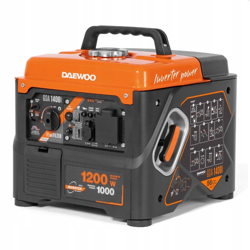 DAEWOO GENERATOR INVERTER GENERATOR SET 1,2kW PB92 1200W