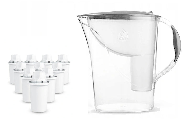 DAFI ATRI JUG + 10 DAFI CARTRIDGES Product height 27 cm