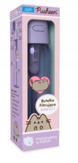 DAFI Filter bottle Solid 0,7L PUSHEEN with 1 filter PURPLE Manufacturer code D.BUT.SOLID.0.7.1W.PS.TAM.LAV