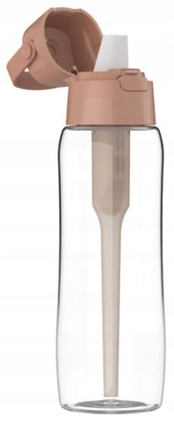 DAFI SOLID GLASS glass filter bottle with Mocha Mousse cartridge 0,6 L Packaging status original
