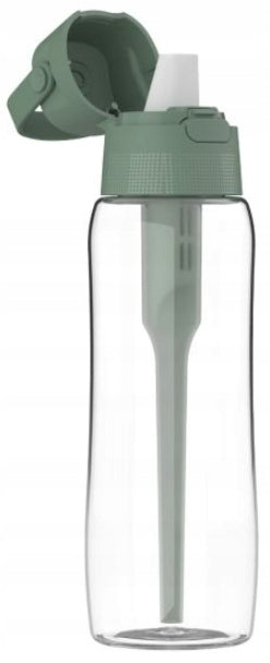 DAFI SOLID GLASS glass filter bottle with Sage cartridge 0,6 L Packaging status original