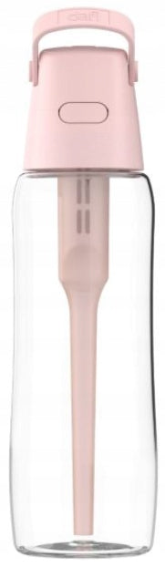 DAFI SOLID GLASS glass filter bottle with insert Baby Pink 0,6 L